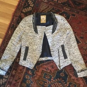 Chanel-style boucle jacket